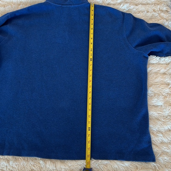 🎉Host Pick🎉Polo Ralph Lauren Men’s Royal Blue Quarter Zip Sweater Size XXL - Picture 9 of 11